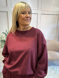 Load image into Gallery viewer, Bonjour Sweatshirt - Damson