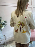 Load image into Gallery viewer, Jungle Vibe Oversized Jacket - Beige/Mix - Wardrobe By Simone
