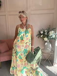 Load image into Gallery viewer, Escape To The seaside Sundress - Yellow/Mix - Wardrobe By Simone