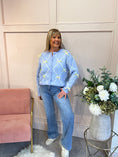 Load image into Gallery viewer, Cute Cardigan - Blue - Wardrobe By Simone