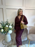 Load image into Gallery viewer, Zip Soft Jumper - Burgundy