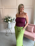 Load image into Gallery viewer, Bandeau Top - Burgundy