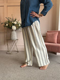 Load image into Gallery viewer, Striped Pant - Cream/Black