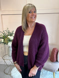 Load image into Gallery viewer, Soft Easy Cardigan - Plum