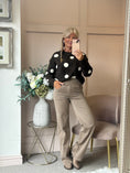 Load image into Gallery viewer, Spot Jumper - Brown/Cream
