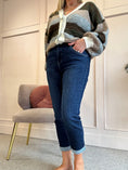 Load image into Gallery viewer, Mom Style Jeans - Blue