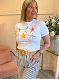 Load image into Gallery viewer, Star Fish T-Shirt - White - Wardrobe By Simone