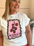 Load image into Gallery viewer, Napoli & Tomatoes T Shirt - White