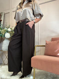 Load image into Gallery viewer, Soft Tweed Inspired Pant - Brown