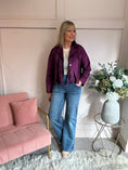 Load image into Gallery viewer, Fringe Tassel Jacket - Damson
