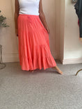 Load image into Gallery viewer, Gypsy Maxi Skirt - Coral - Wardrobe By Simone