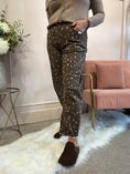 Load image into Gallery viewer, Trending Deer Print Jeans - Brown/Beige