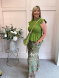 Load image into Gallery viewer, Cute Peplum Top - Olive Green