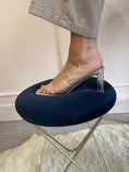 Load image into Gallery viewer, Clear Perspex Heel Sandal - Gold - Wardrobe By Simone