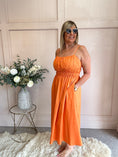 Load image into Gallery viewer, Midi Dress - Orange - Wardrobe By Simone