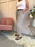 Load image into Gallery viewer, Blazer Oversized And Pant - Beige Coffee - Wardrobe By Simone