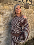 Load image into Gallery viewer, Iconic Stripe Lounge Set - Brown/Cream