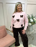 Load image into Gallery viewer, Cute Bow Jumper - Pale Pink