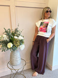 Load image into Gallery viewer, Leopard & Cocktail T Shirt - White