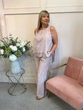 Load image into Gallery viewer, Wide Leg Pant - Dusky Pink