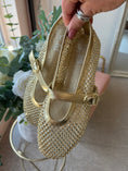 Load image into Gallery viewer, Gold Sparkle Mary Jane - Gold