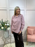 Load image into Gallery viewer, Embellished Shirt - Mauve - Wardrobe By Simone