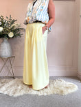Load image into Gallery viewer, Wide Leg Trouser - Yellow One Size