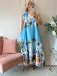 Load image into Gallery viewer, Santorini Maxi Dress- Blue's - Wardrobe By Simone