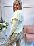 Load image into Gallery viewer, Cape Style Cardigan - Cream