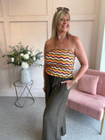 Load image into Gallery viewer, Bandeau Top - ZigZag