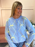 Load image into Gallery viewer, Cute Cardigan - Blue - Wardrobe By Simone