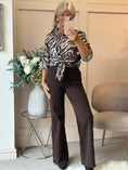 Load image into Gallery viewer, Tiger Print Shirt - Browns