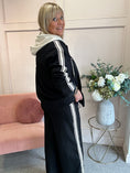Load image into Gallery viewer, Blazer With Hood - Black
