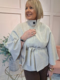 Load image into Gallery viewer, Cape Jacket - Oatmeal