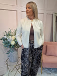 Load image into Gallery viewer, Eye Detail Cardigan - Cream