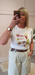 Load image into Gallery viewer, Lemon & Chill T Shirt - White - Wardrobe By Simone