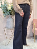 Load image into Gallery viewer, Front Pocket Jeans - Dark Denim