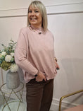 Load image into Gallery viewer, Bead Detail Jumper - Dusky Pink