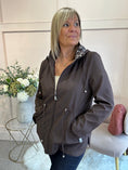 Load image into Gallery viewer, Reversible Mac Coat - Leopard/Brown
