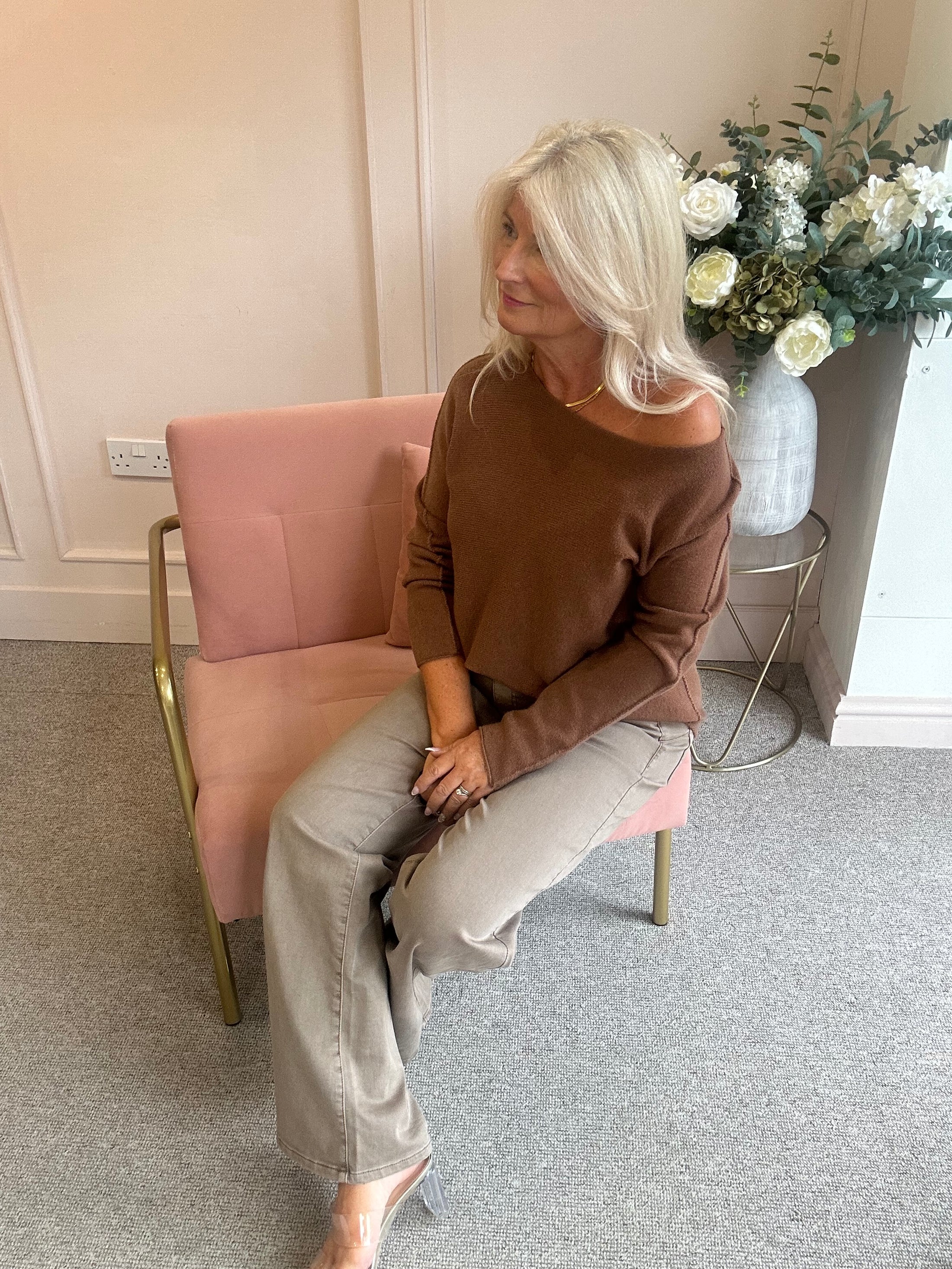 Just a Plain Jumper - Toffee
