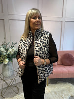 Gilet - Leopard/Fawn Reversible