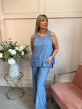 Load image into Gallery viewer, Sleeveless Top - Mid Blue
