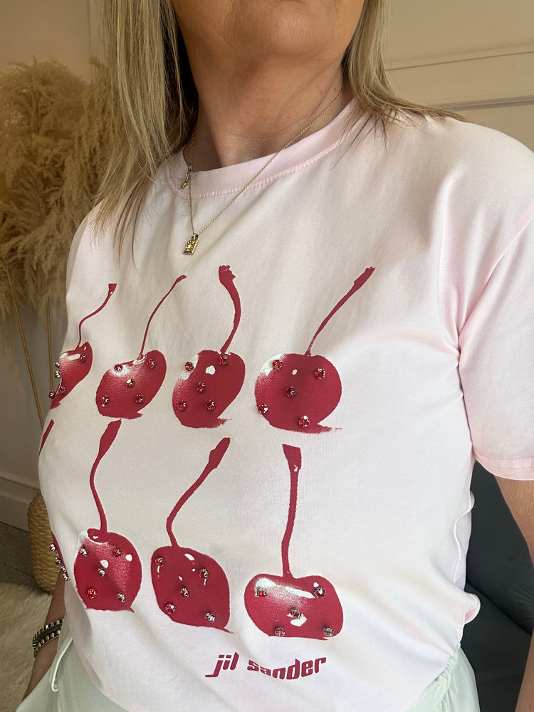 Cherry Gems T Shirt - Pink