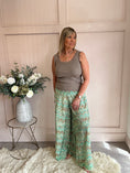 Load image into Gallery viewer, Scalloped Edged Vest Top - Taupe - Wardrobe By Simone
