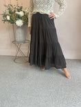 Load image into Gallery viewer, Gypsy Maxi Skirt - Black - Wardrobe By Simone
