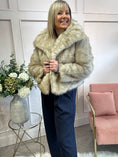 Load image into Gallery viewer, Sassy Faux Fur Jacket  - Light Brown
