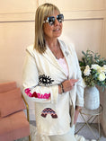 Load image into Gallery viewer, Rock & Roll Oversized Blazer Jacket - Beige - Wardrobe By Simone
