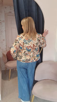 Load image into Gallery viewer, Vintage Floral  Canvas Jacket - Beige/Mix - Wardrobe By Simone
