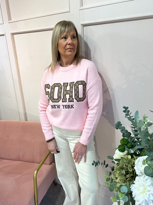 SOHO Jumper - Pale Pink