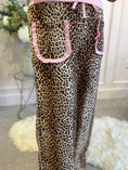 Load image into Gallery viewer, Leopard & Touch Of Gingham Pant - Leopard
